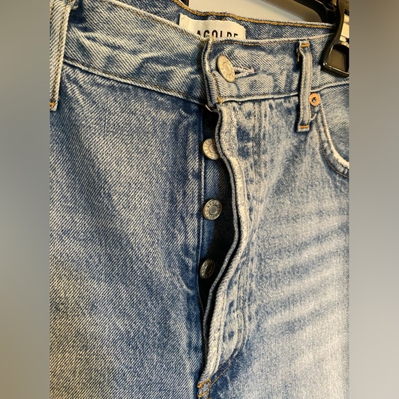 Agolde Riley High Rise Straight Crop in Curio Size 30 - Picture 4 of 12
